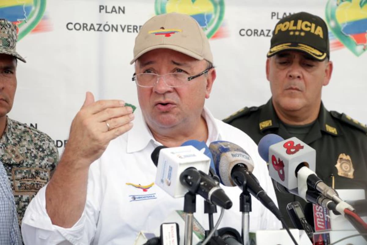 Ministro de Defensa, Luis Carlos Villegas Echeverri.
