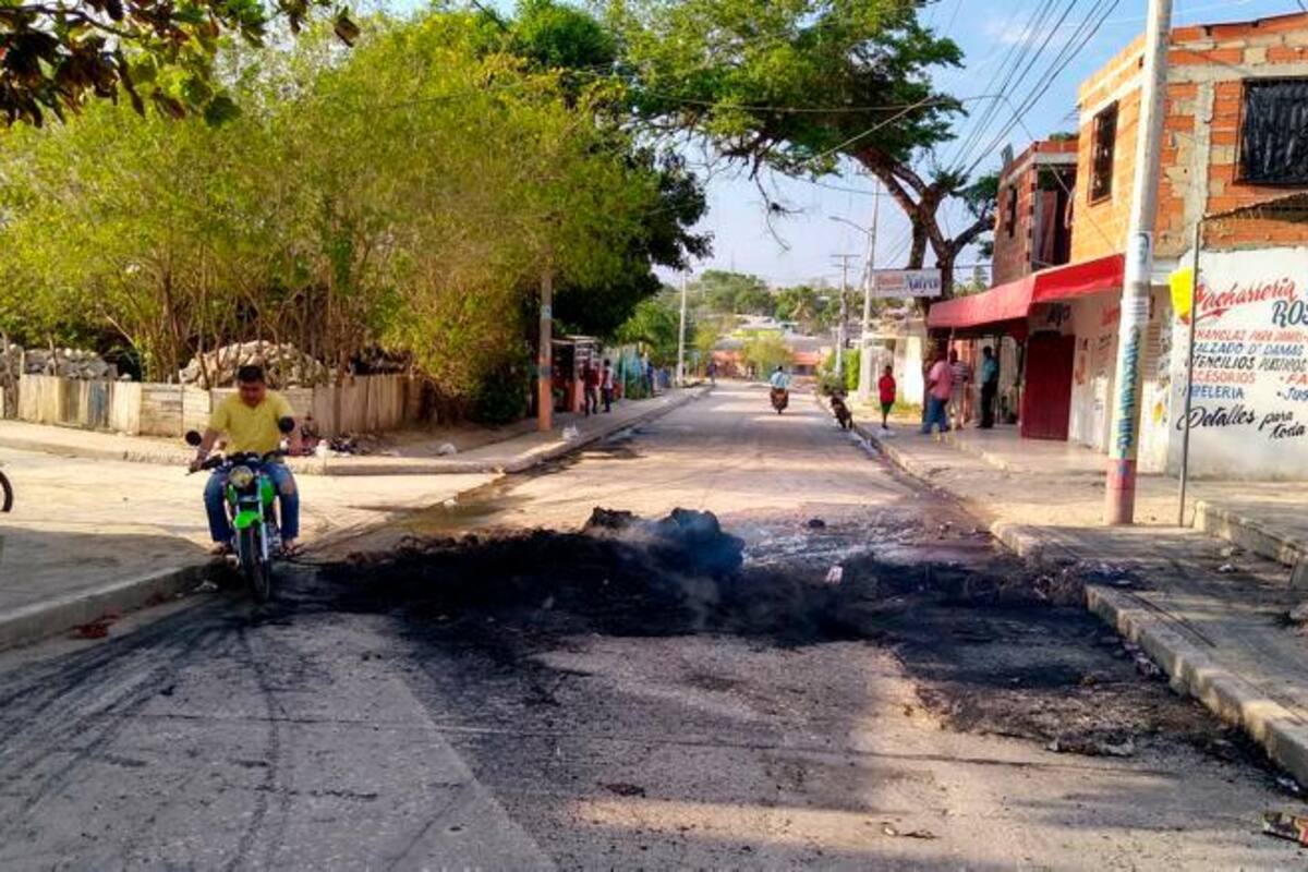 Disturbios en la Zona Norte de Sincelejo por falta de comida