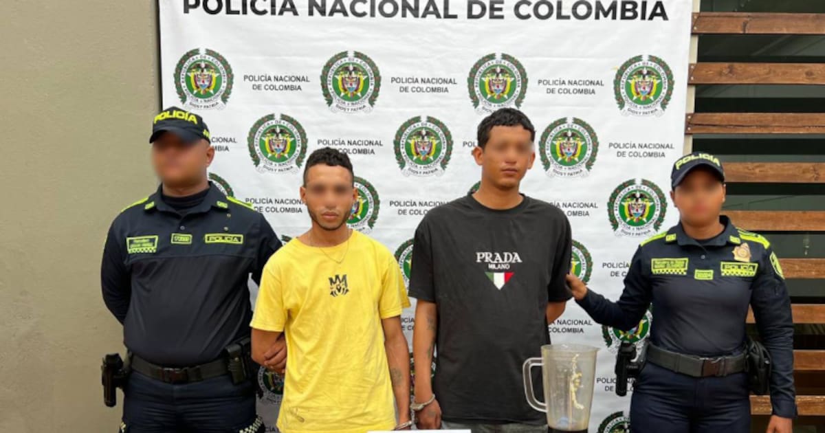 Así capturaron en flagrancia a ‘el Vene’ y ‘el Leo’ en Turbaco: tenían 494 dosis de estupefacientes