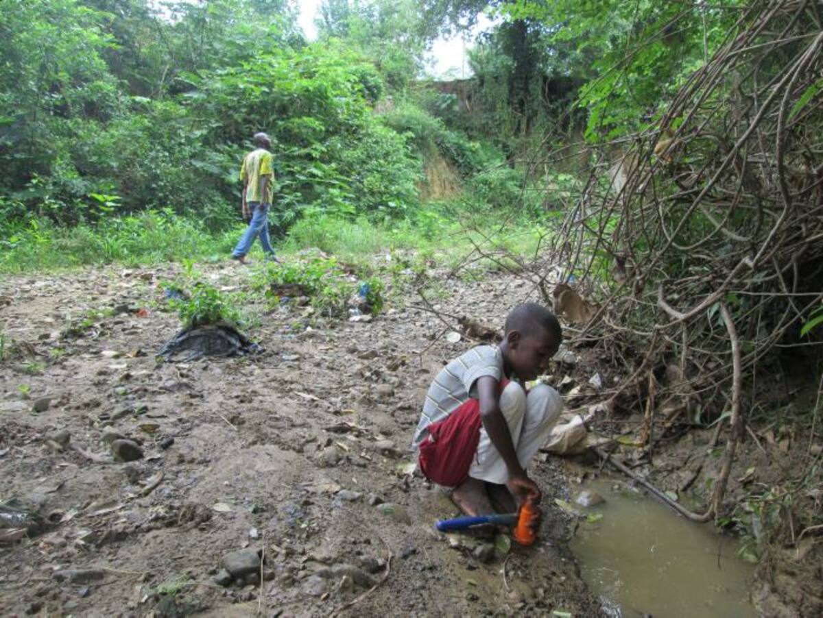 Lo que eran hermosas piscinas de agua natural, ahora son penosos charcos de lluvias lejanas. RUBÉN DARÍO ÁLVAREZ P. - EL UNIVERSAL
