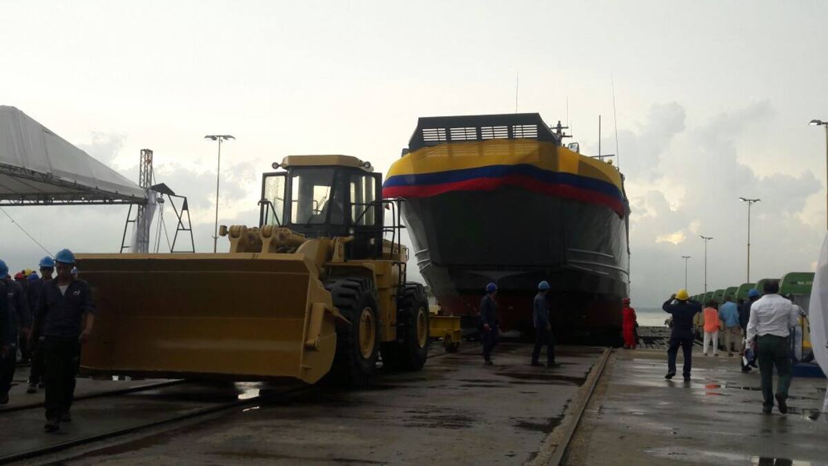 A estos buques que se hicieron basados en el ARC “Golfo de Tribugá” y ARC “Golfo de Urabá” se realizaron mejoras. KAILLINE GIRALDO - EL UNIVERSAL