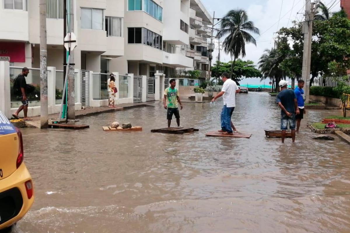 Declaran calamidad pública en Cartagena ante emergencias por las lluvias