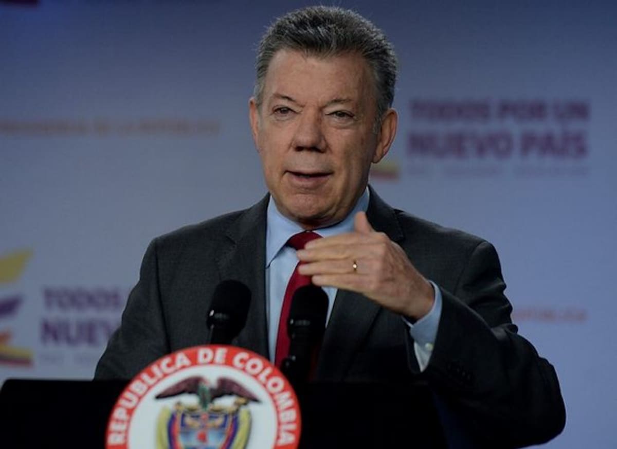 Juan Manuel Santos, Presidente de la República. colprensa