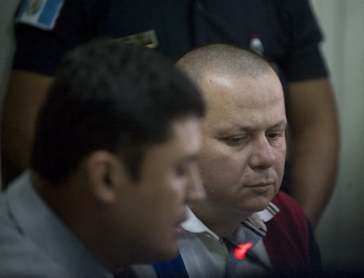 Alejandro Jiménez es el supuesto autor intelectual del asesinato de Facundo Cabral. AFP JOHAN ORDONEZ