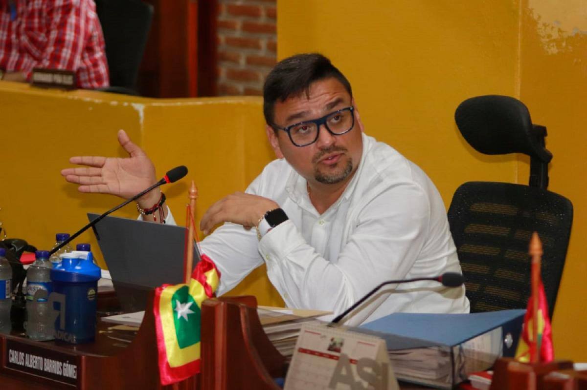 Carlos Barrios, concejal del Partido Cambio Radical