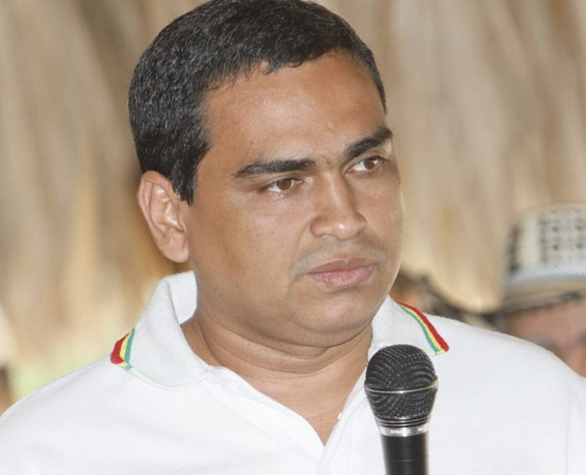 Francisco Vega Arrauth, alcalde de El Carmen de Bolívar. ARCHIVO