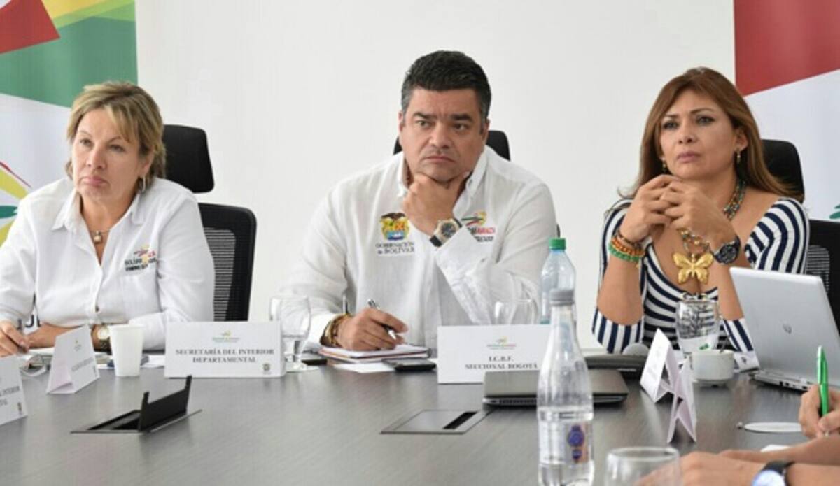 El secretario del Interior de Bolívar, Carlos Féliz Monsalve, es uno de los funcionarios que asiste la puesta en marcha del del Programa para la Sustitución Voluntaria de Cultivos Ilícitos en Bolívar.