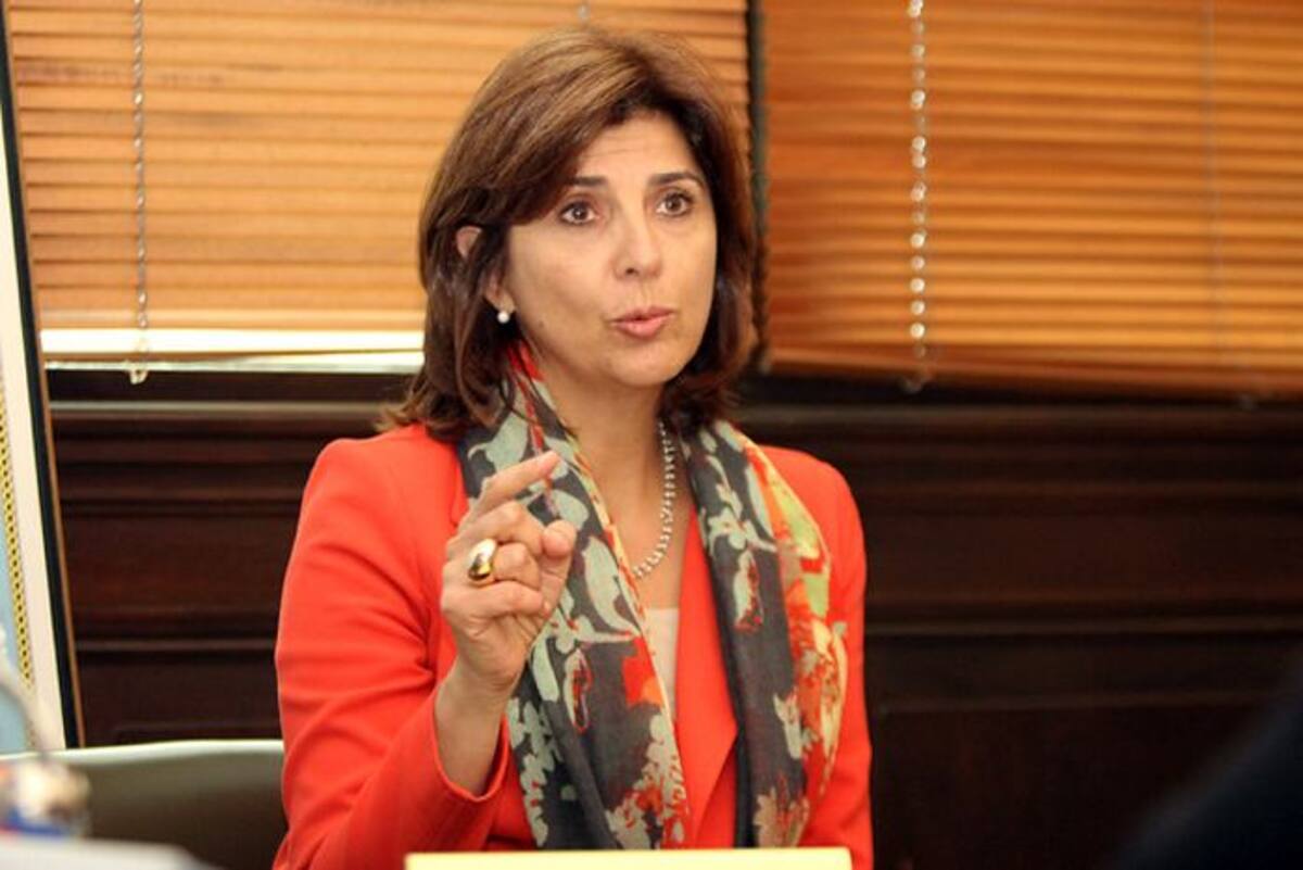 María Ángela Holguín, canciller de Colombia. COLPRENSA