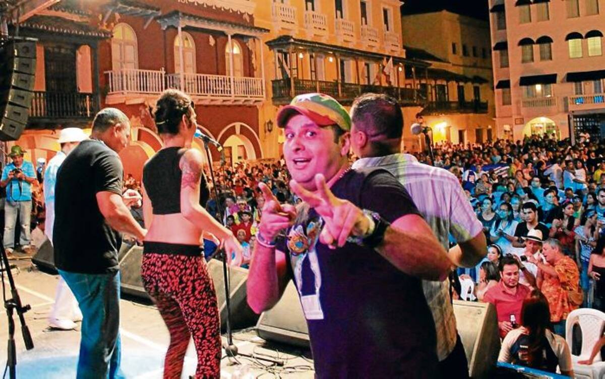 Boris García, uno de los artífices de este Carnaval Cultural. Cortesía Jerly Calvo