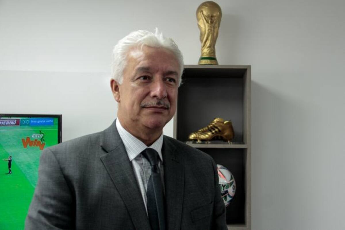 Jorge Perdomo, presidente de la Dimayor. COLPRENSA