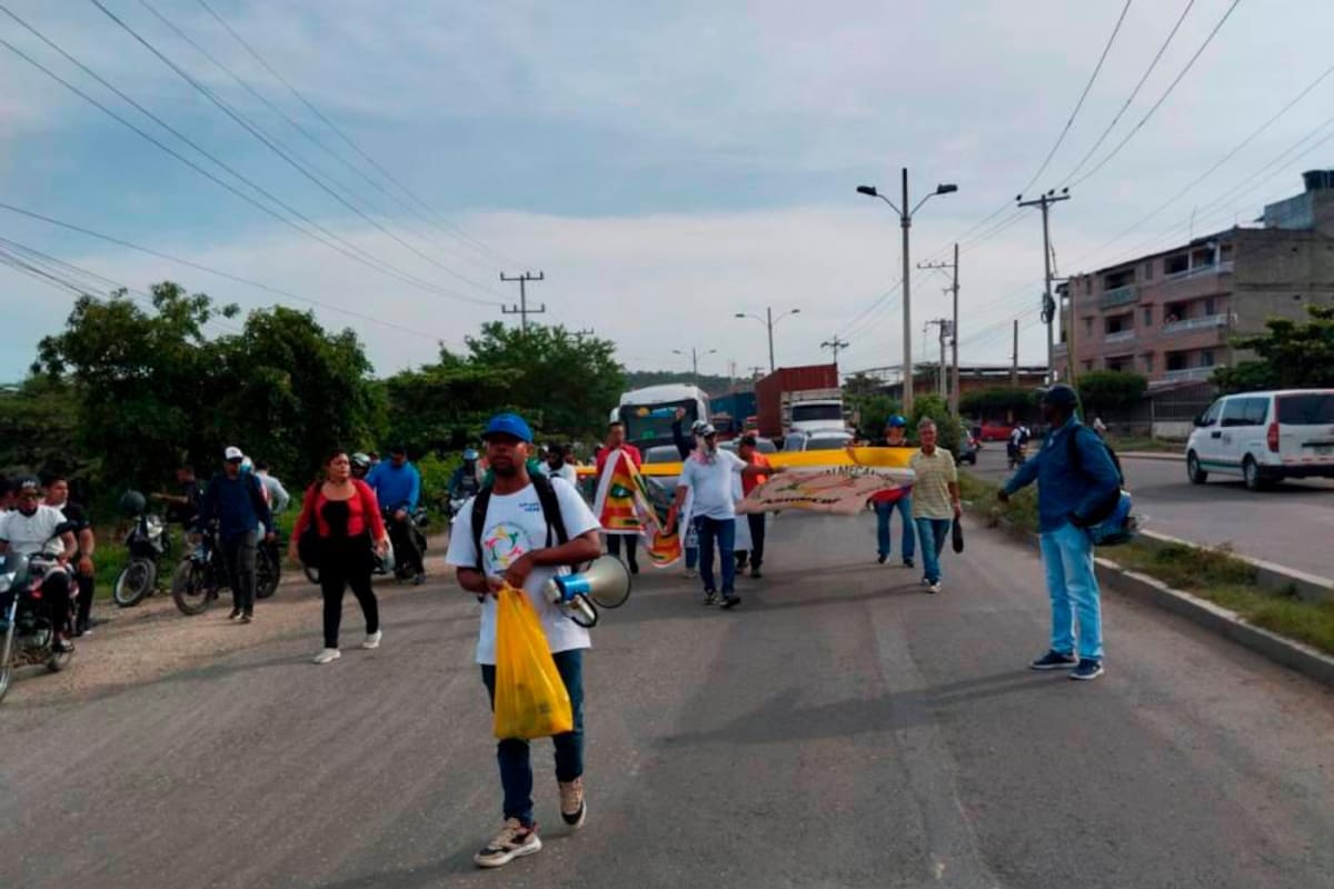 Este 22 de agosto habrá protestas en Policarpa y la variante Mamonal
