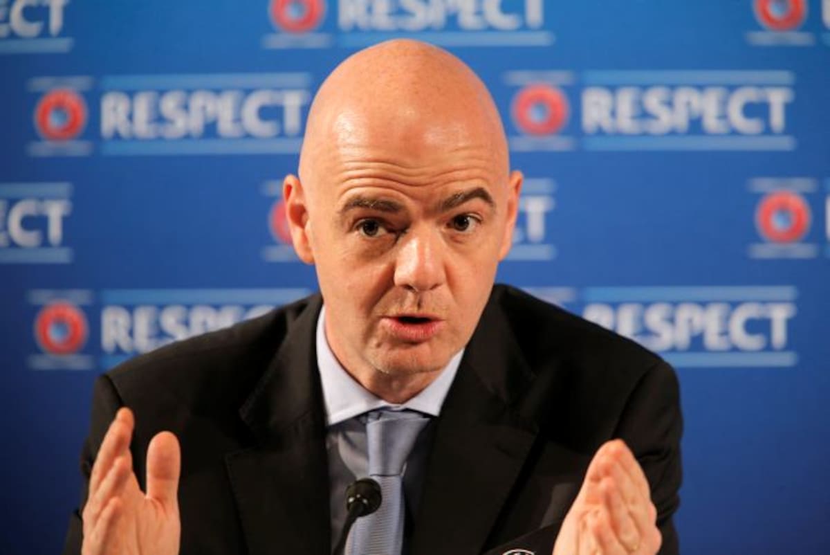Gianni Infantino. AP Lionel Cironneau
