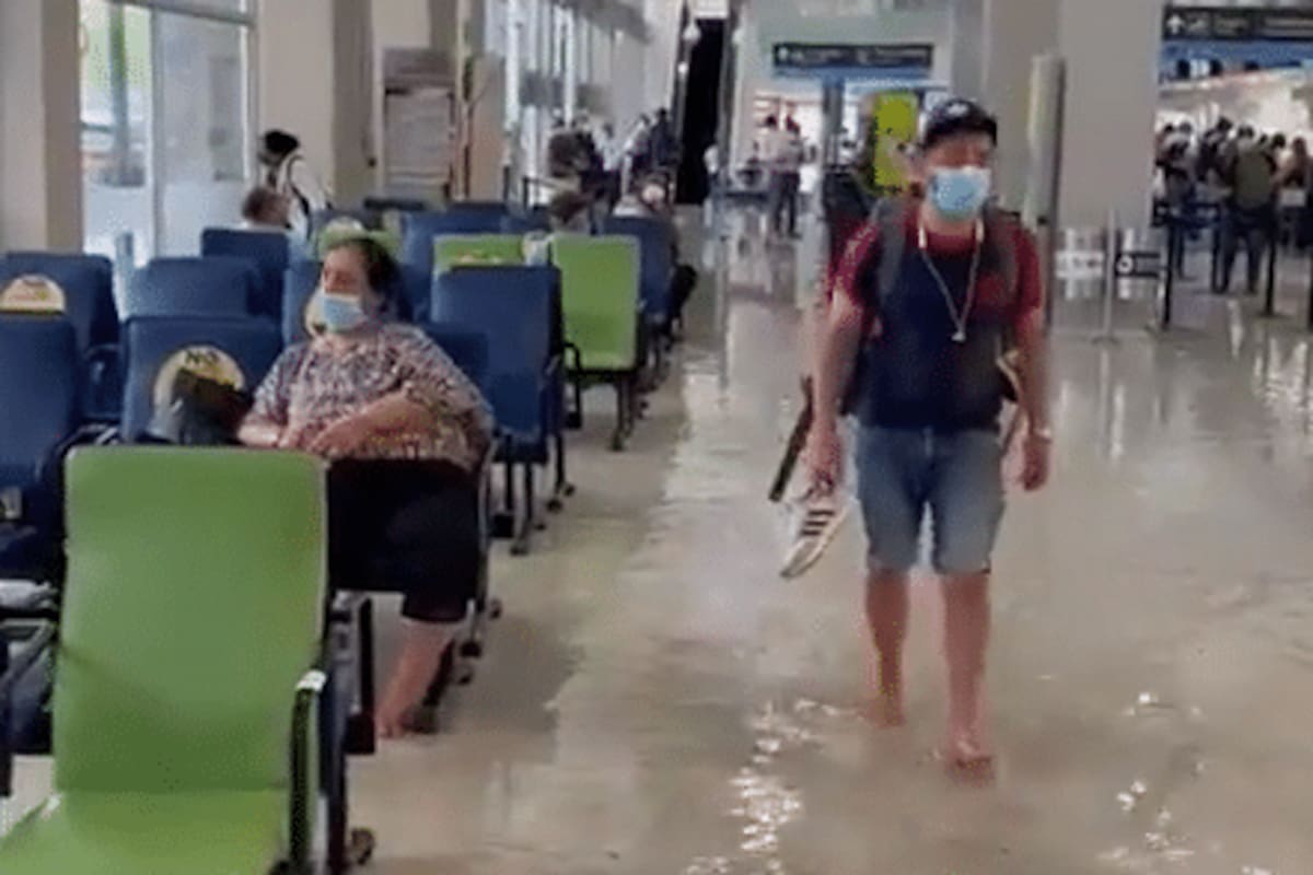 Caos por inundaciones en el aeropuerto de Montería