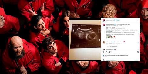 Actor de la serie ‘La Casa de Papel’, se convertirá en padre por primera vez