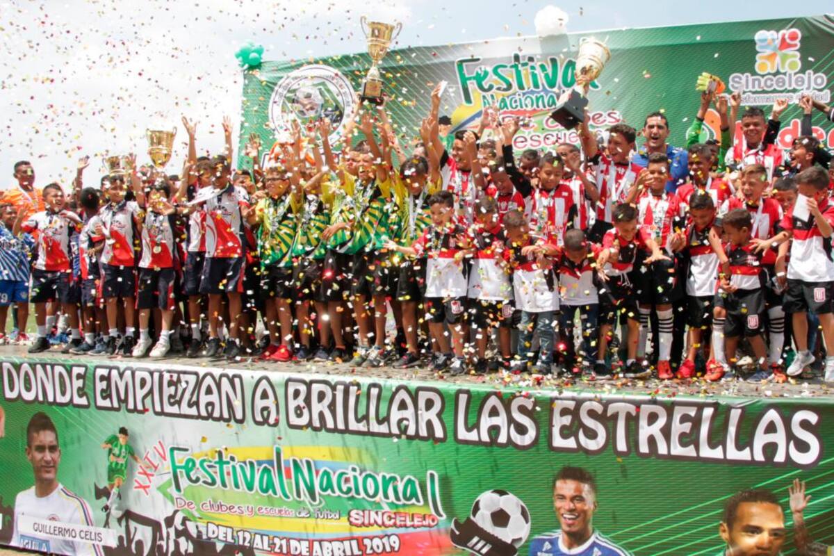 Semillero sucreño se reportó con dos títulos en XXIV Festival de Escuelas de Fútbol