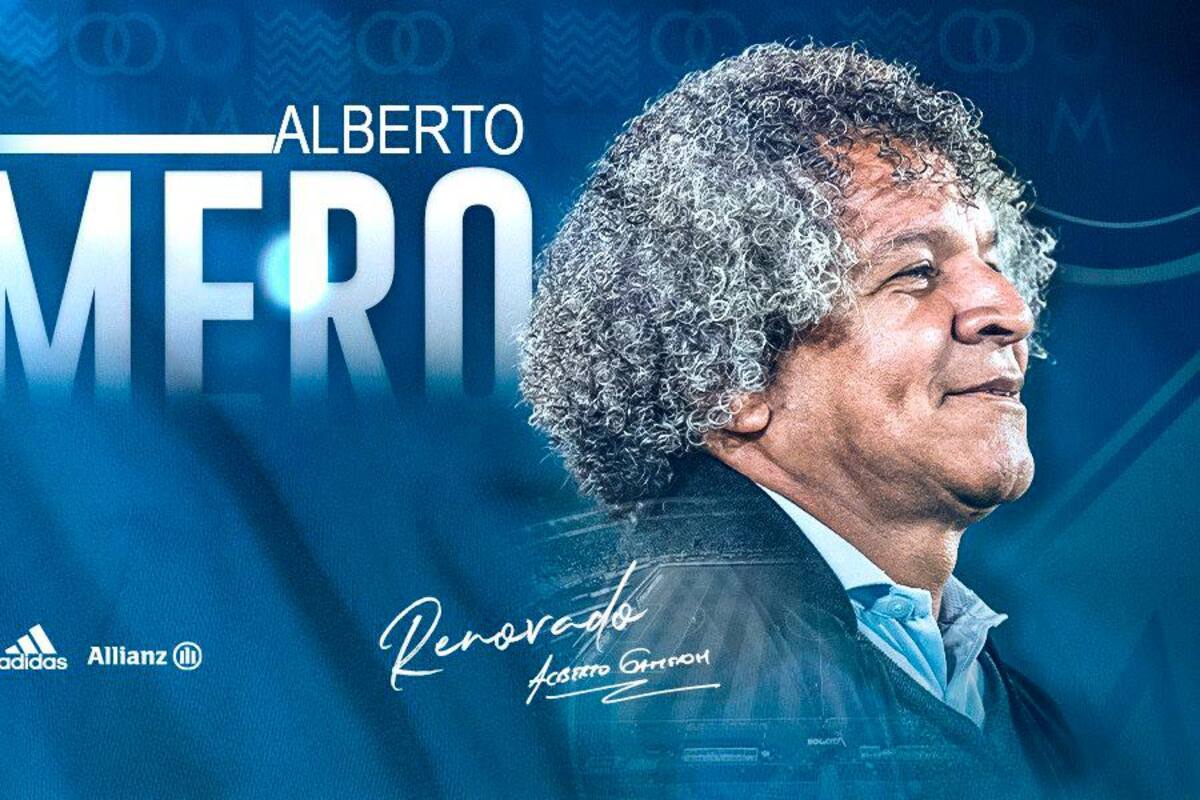Video: Alberto Gamero extiende contrato con Millonarios