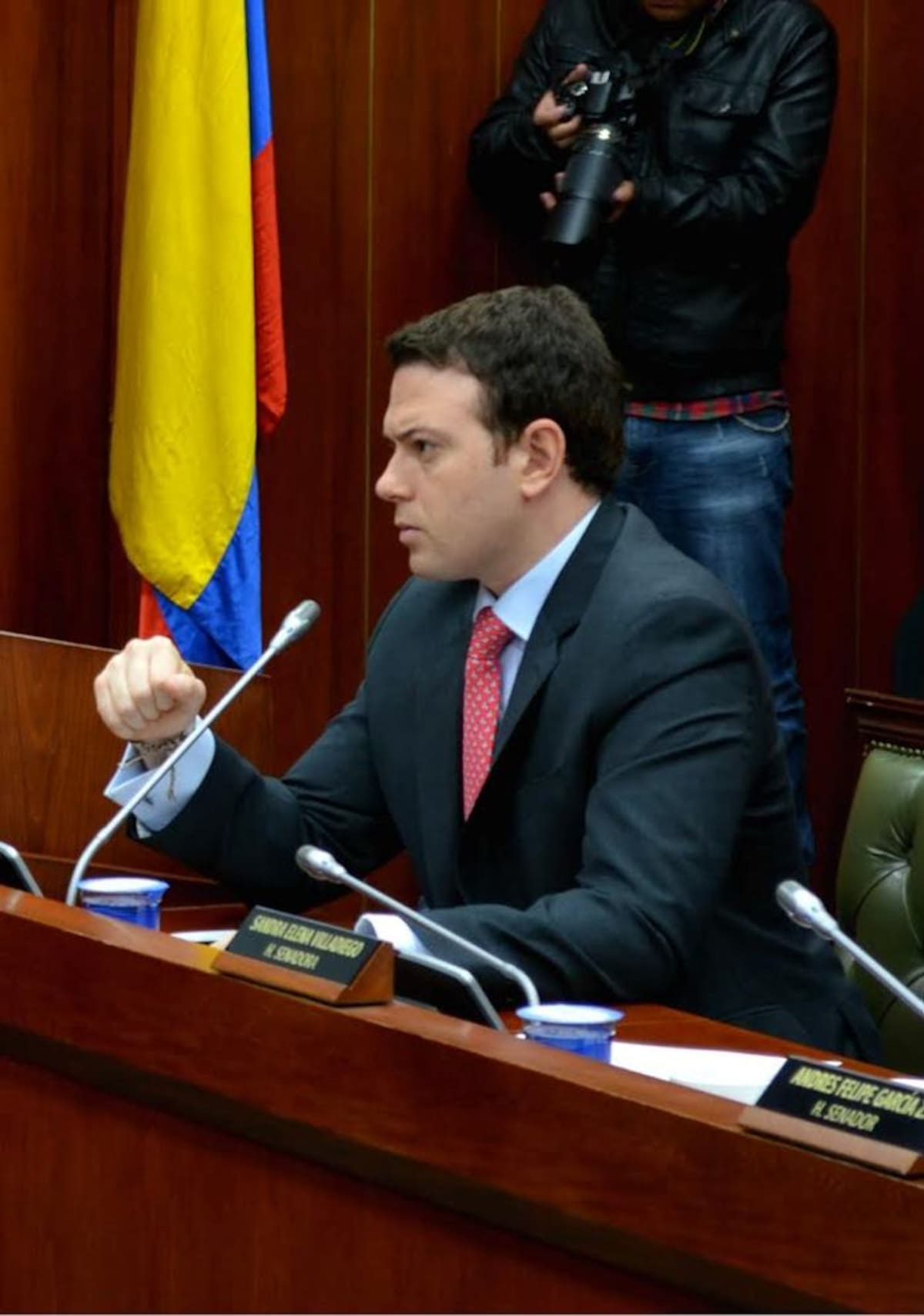 Andrés García, senador de La U. Cortesía.