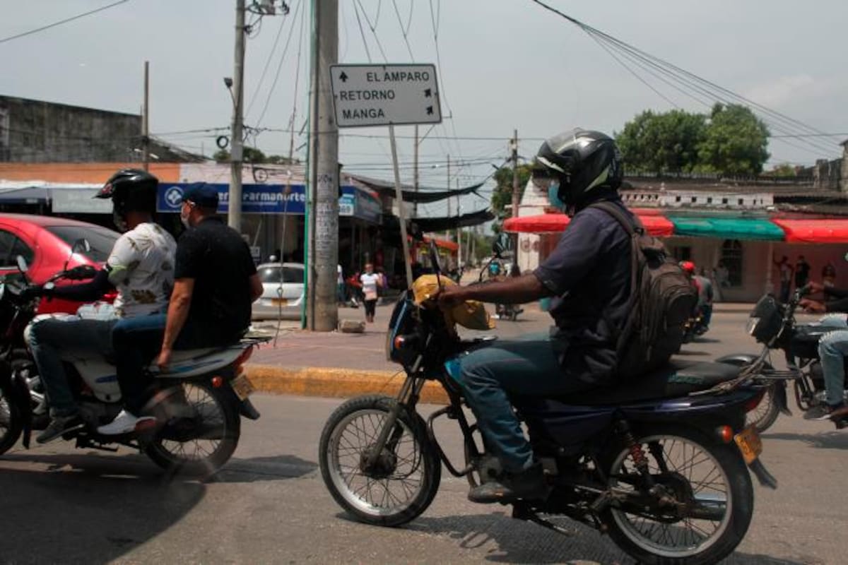 Este viernes, 30 de julio, es día sin moto en Cartagena