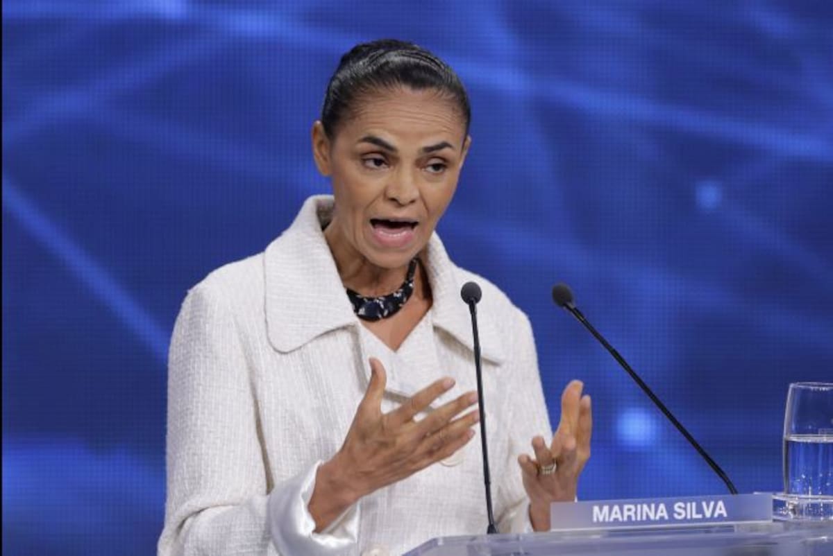 La candidata presidencial de Brasil, Marina Silva AP Nelson Antoine