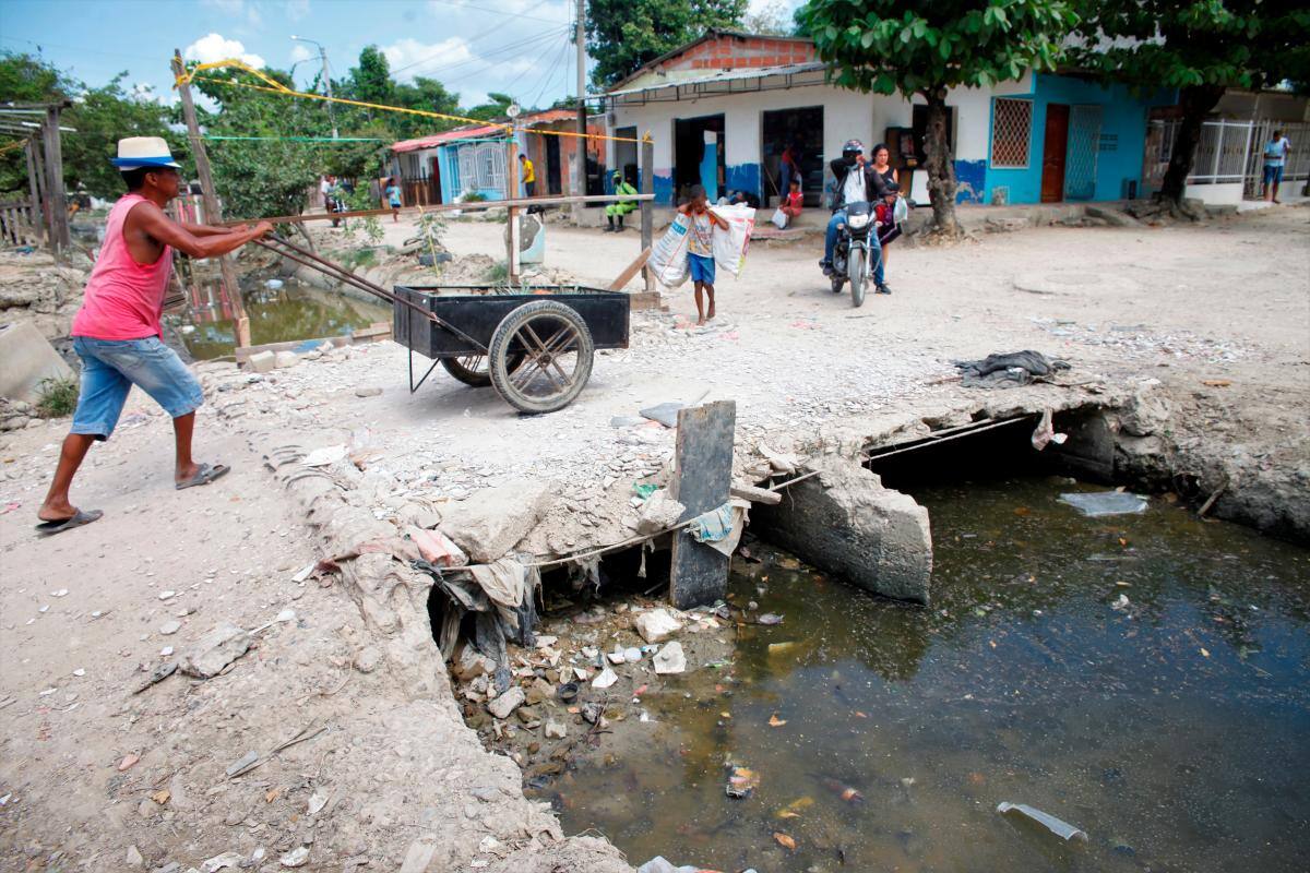 El importante puente que quedó en ruinas y no tiene dolientes
