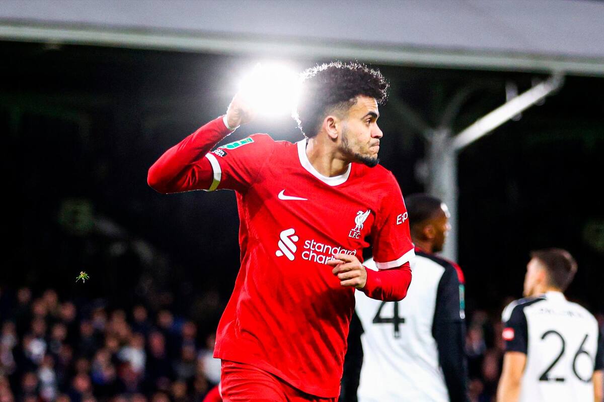 Video: Luis Díaz regresó al gol frente al Fulham en la Carabao Cup