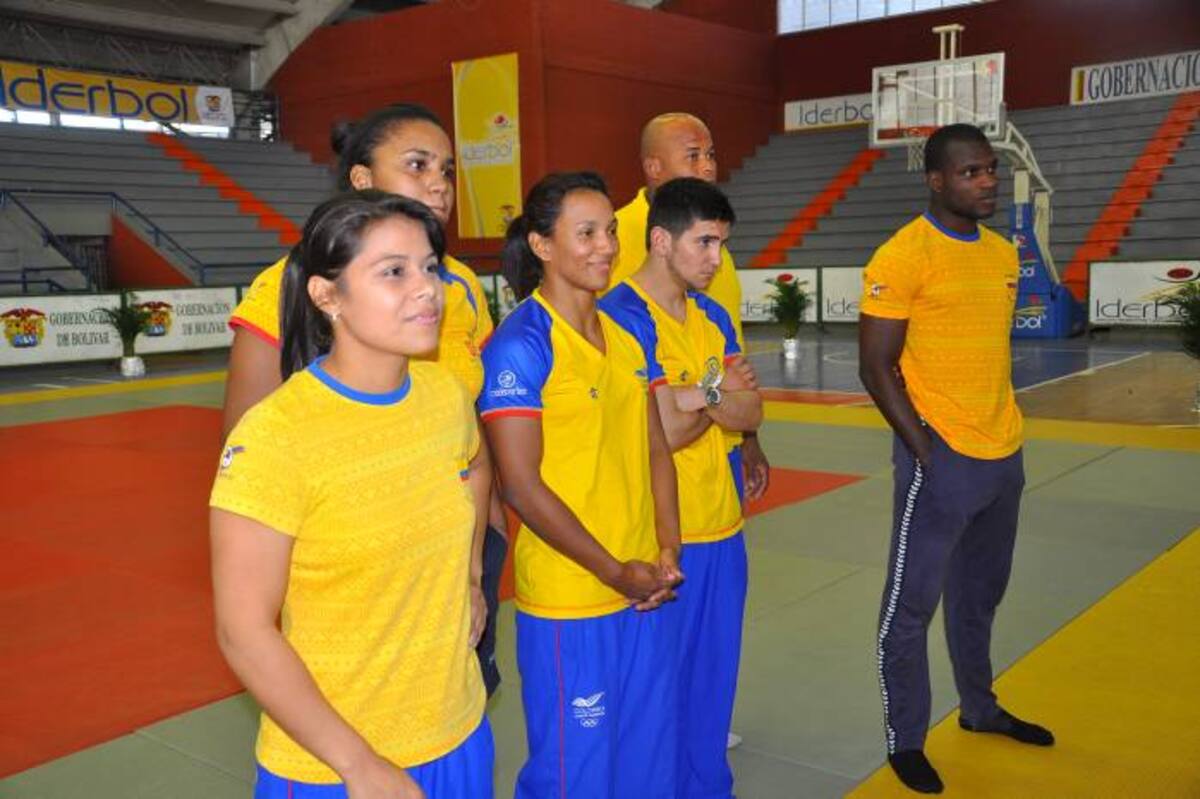 Selección Colombia de judo. FOTO CORTESÍA