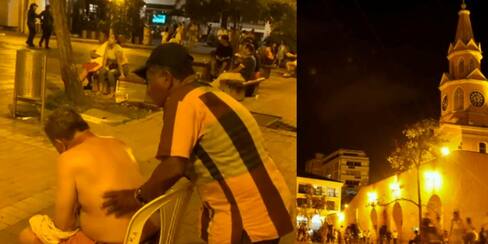 Video: Controversia por masajes nocturnos en la Torre del Reloj a turista