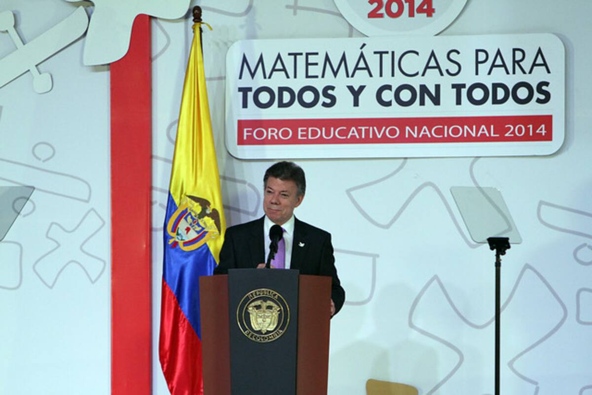 El presidente de la República, Juan Manuel Santos. COLPRENSA