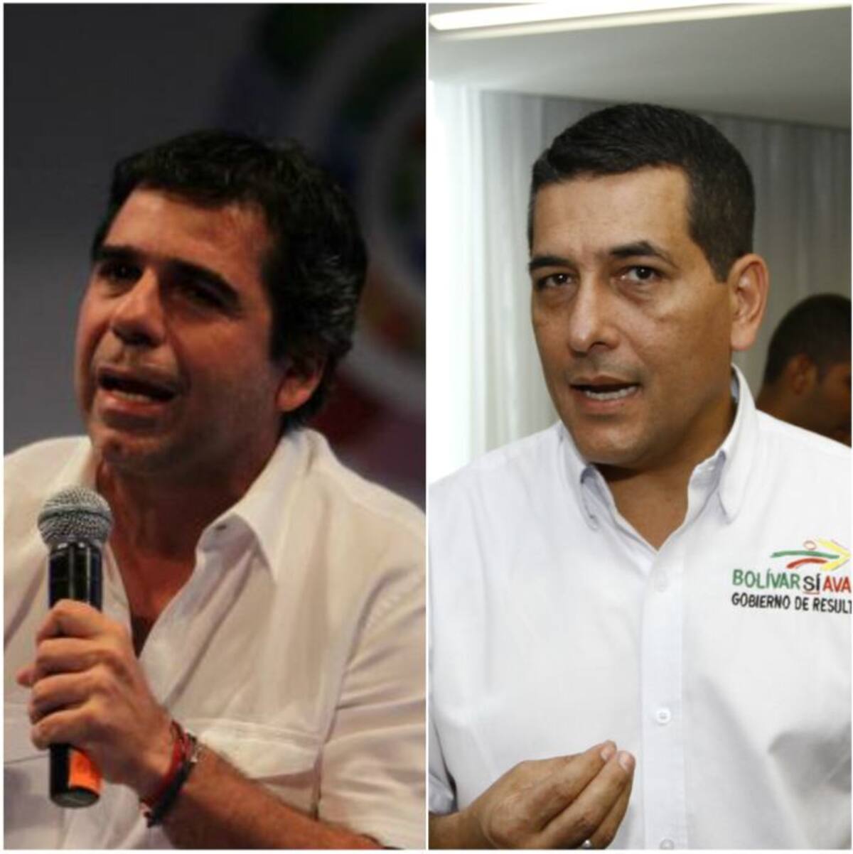 Alejandro Char y Dumek Turbay. Archivo
