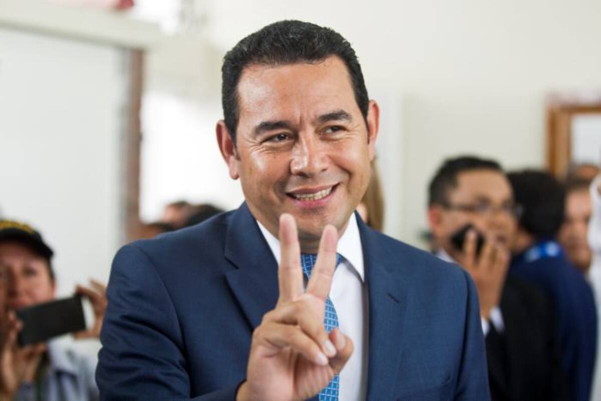 El polifacético comediante Jimmy Morales AP Esteban Felix