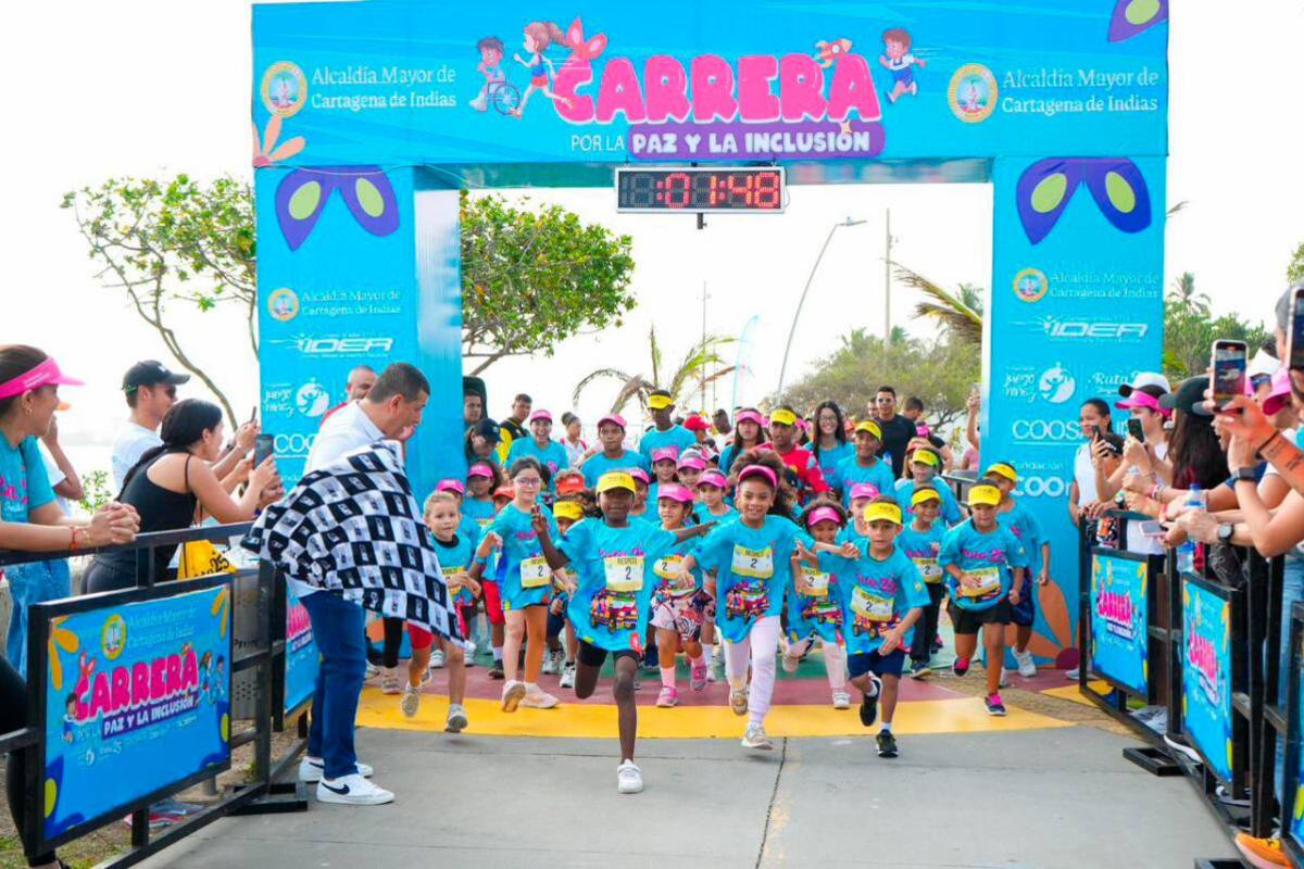 Fotos: así se vivió celebración del Día de la Niñez en Cartagena