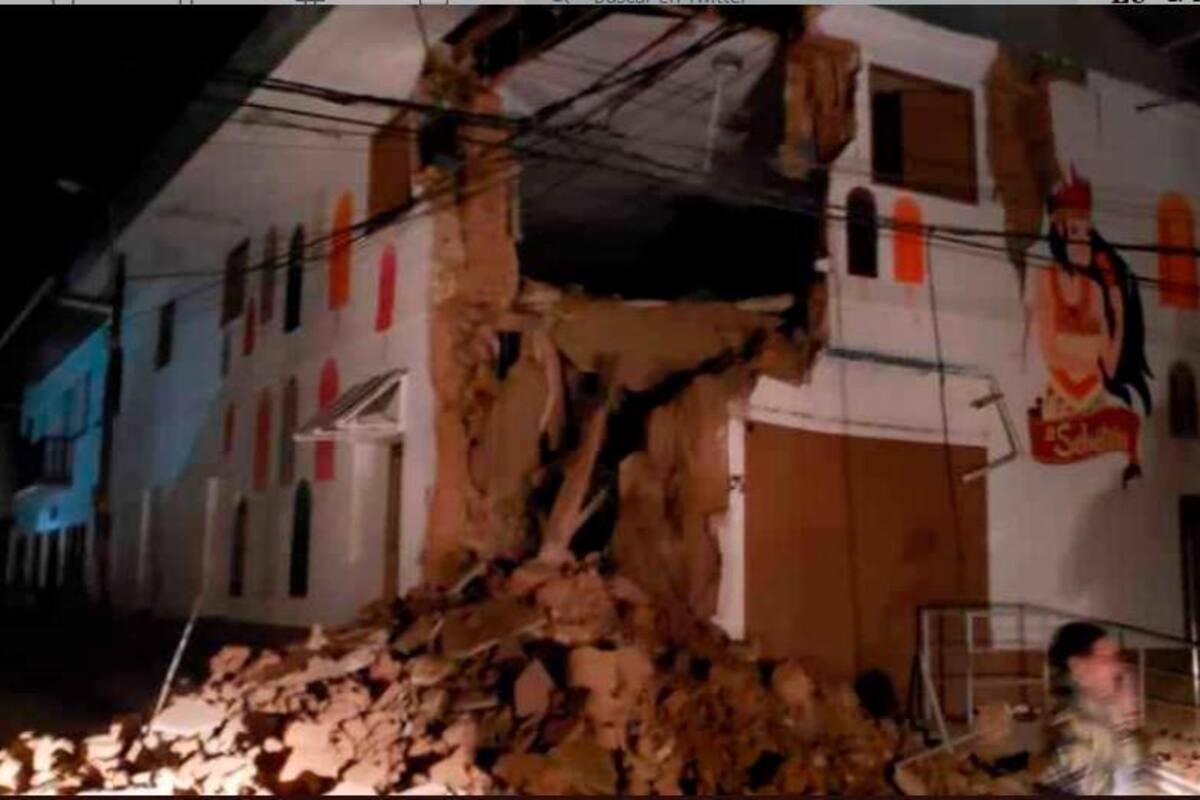 Fuerte sismo originado en Perú sacude Colombia