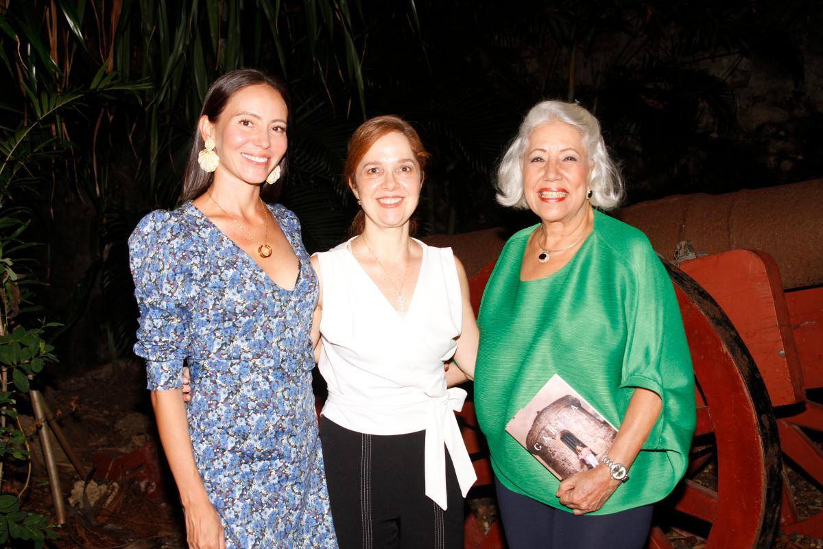 Lilo Piedrahíta, Alicia Bozzi y Manuela Berrocal.