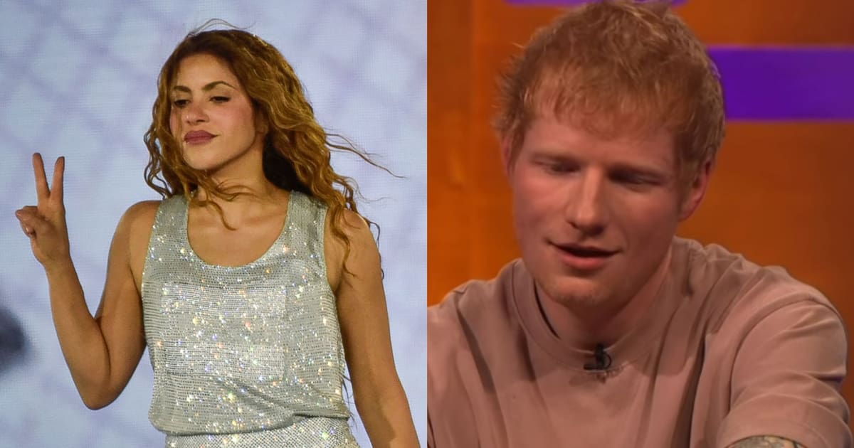 Shakira confirma a Ed Sheeran como invitado especial en su gira por Estados Unidos