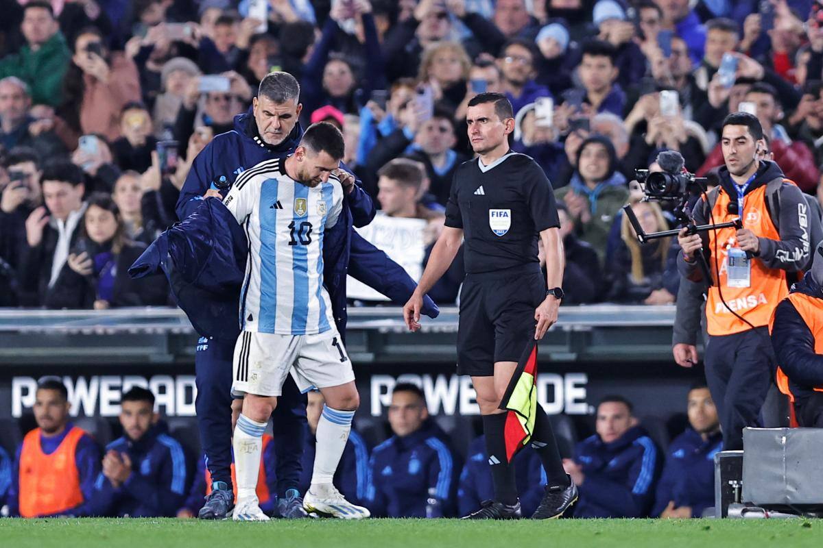 Scaloni confirma que Messi le pidió el cambio