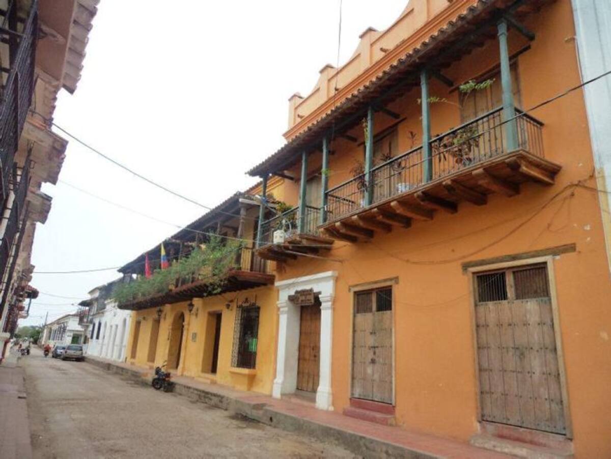 Calle 1 de Mompox.