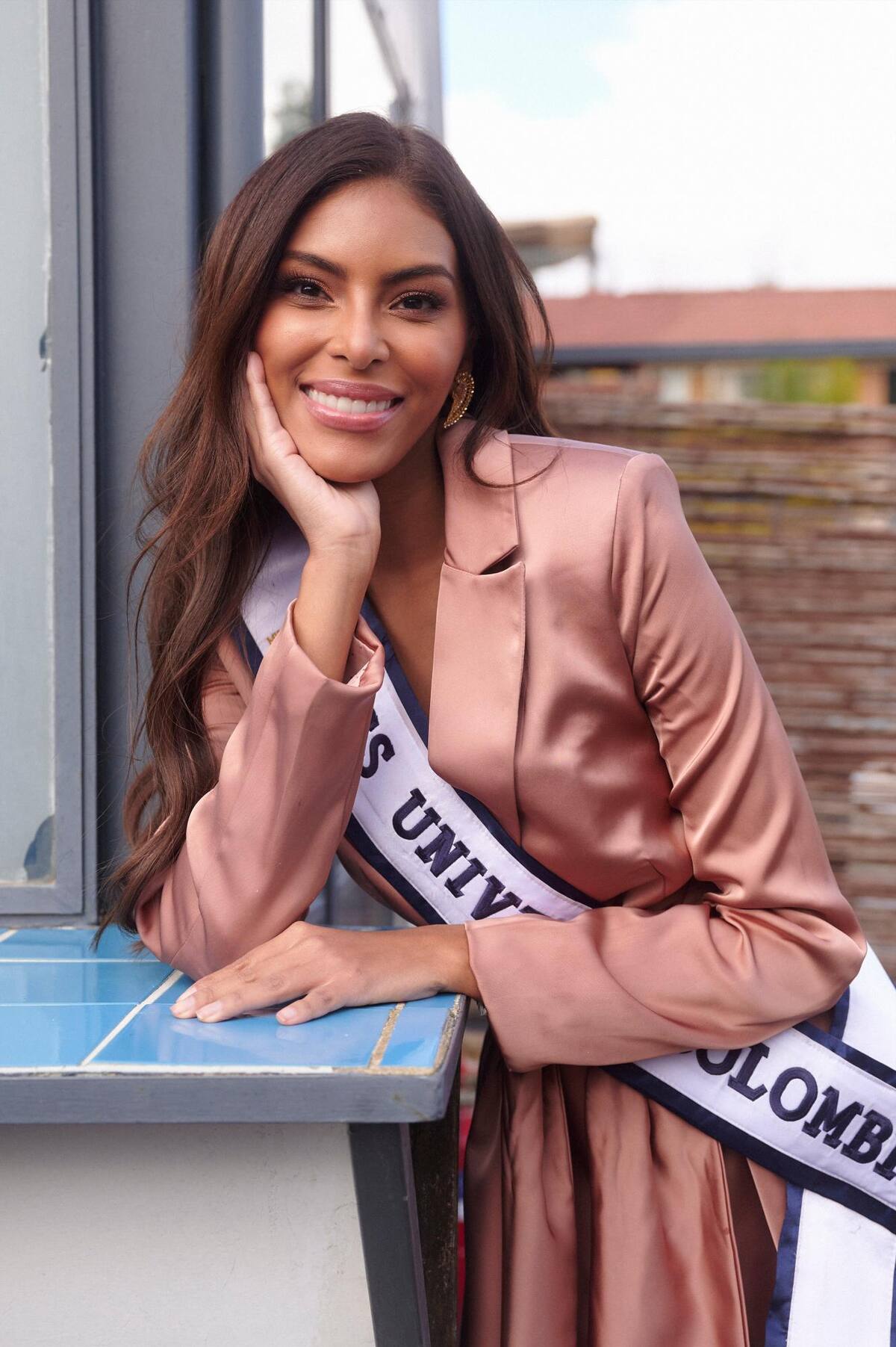 Valeria, en en Ein Karem en Jerusalén, Israel.//Foto: Miss Universe Organization.