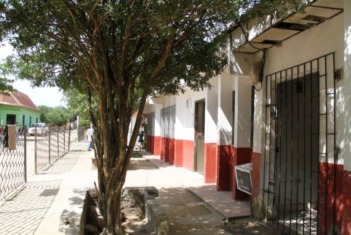 El puesto de salud de Malagana fue atacado durante los enfrentamientos. Foto: Archivo