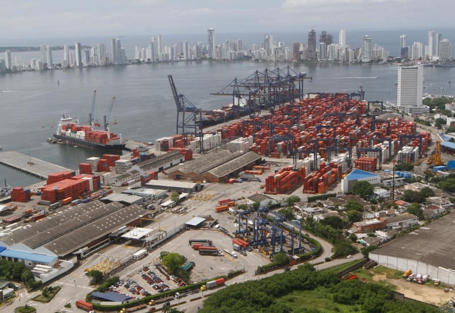 Actividad portuaria de la Bahía de Cartagena está fortalecida
