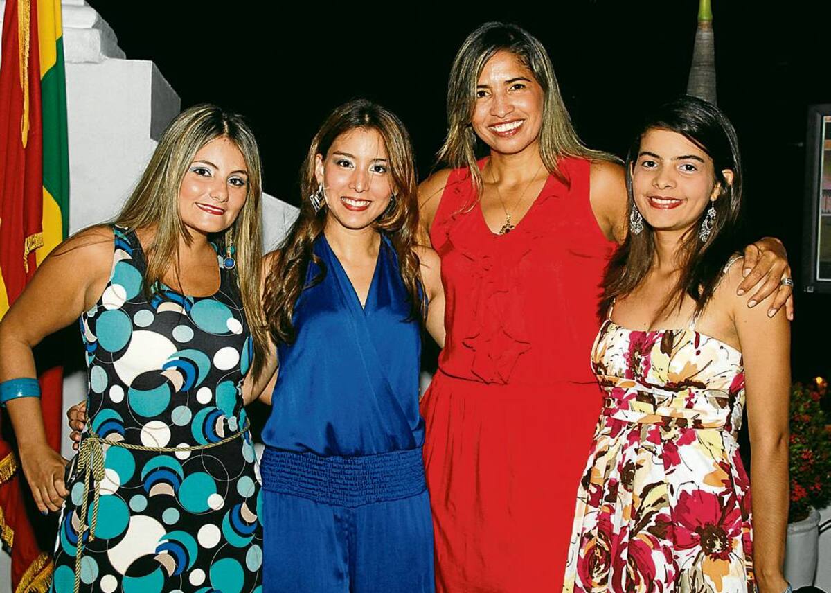 Diana Mutis, Laura Guerra, Ana Leticia Escalante y Lauren Sarruf.