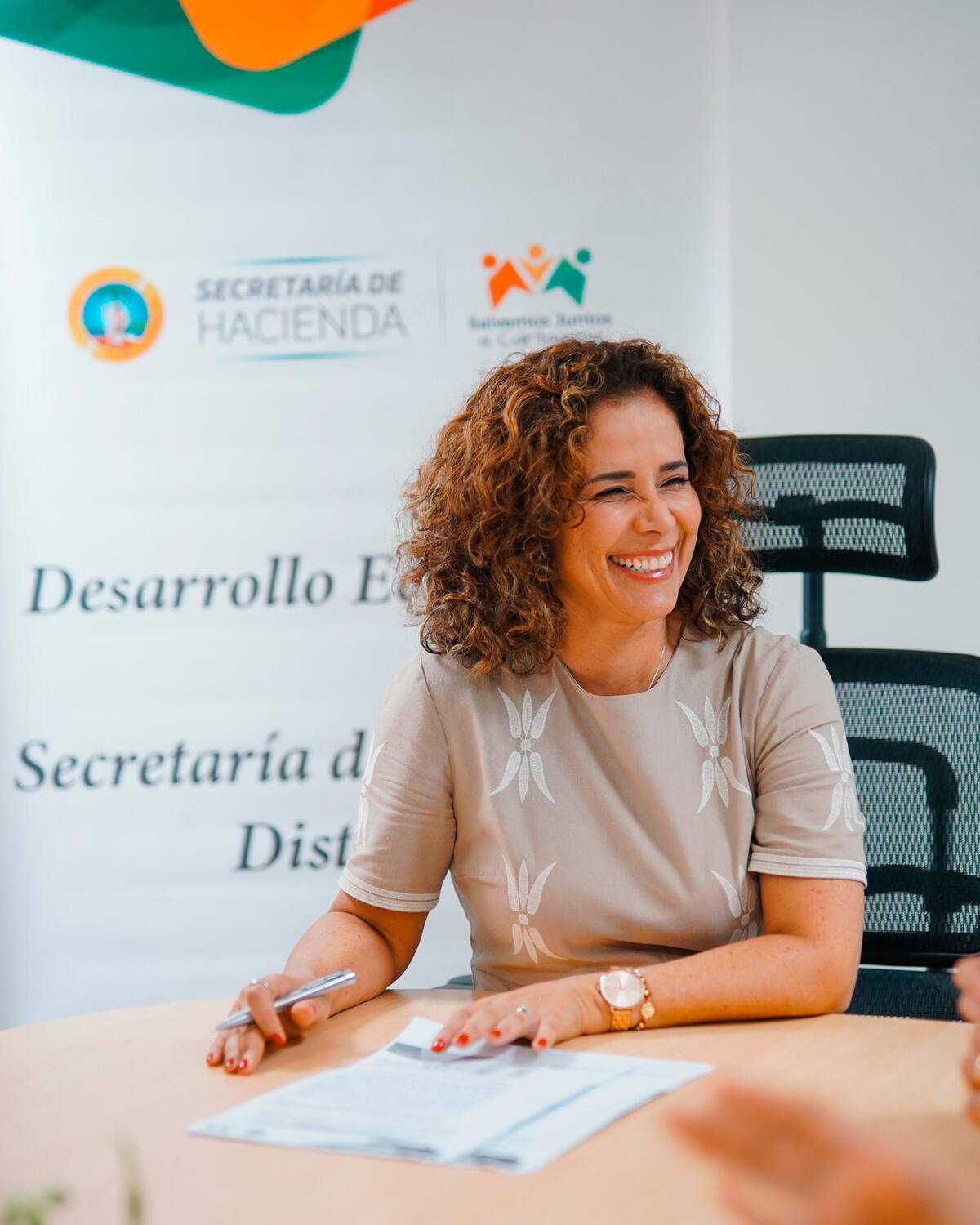 Diana Villalba Vallejo, secretaria de Hacienda del Distrito.