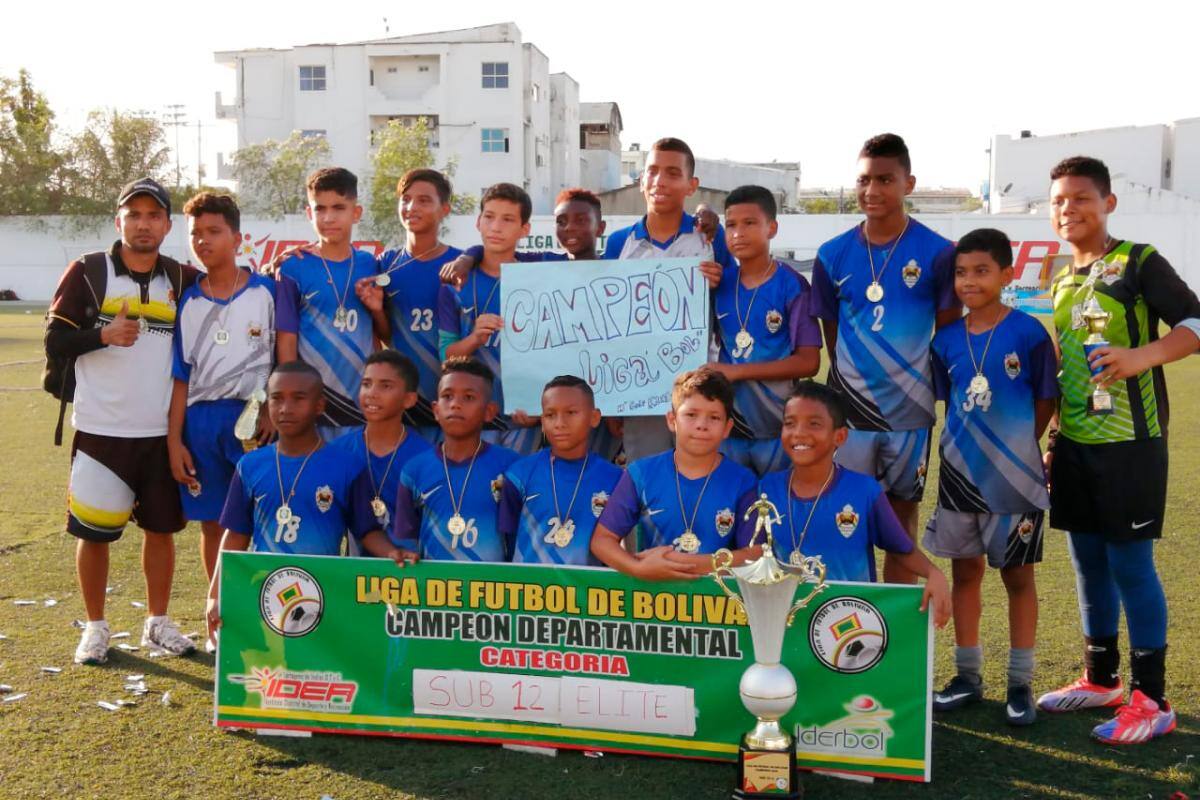 Torneo de la Liga de Fútbol de Bolívar ya conoce a sus campeones