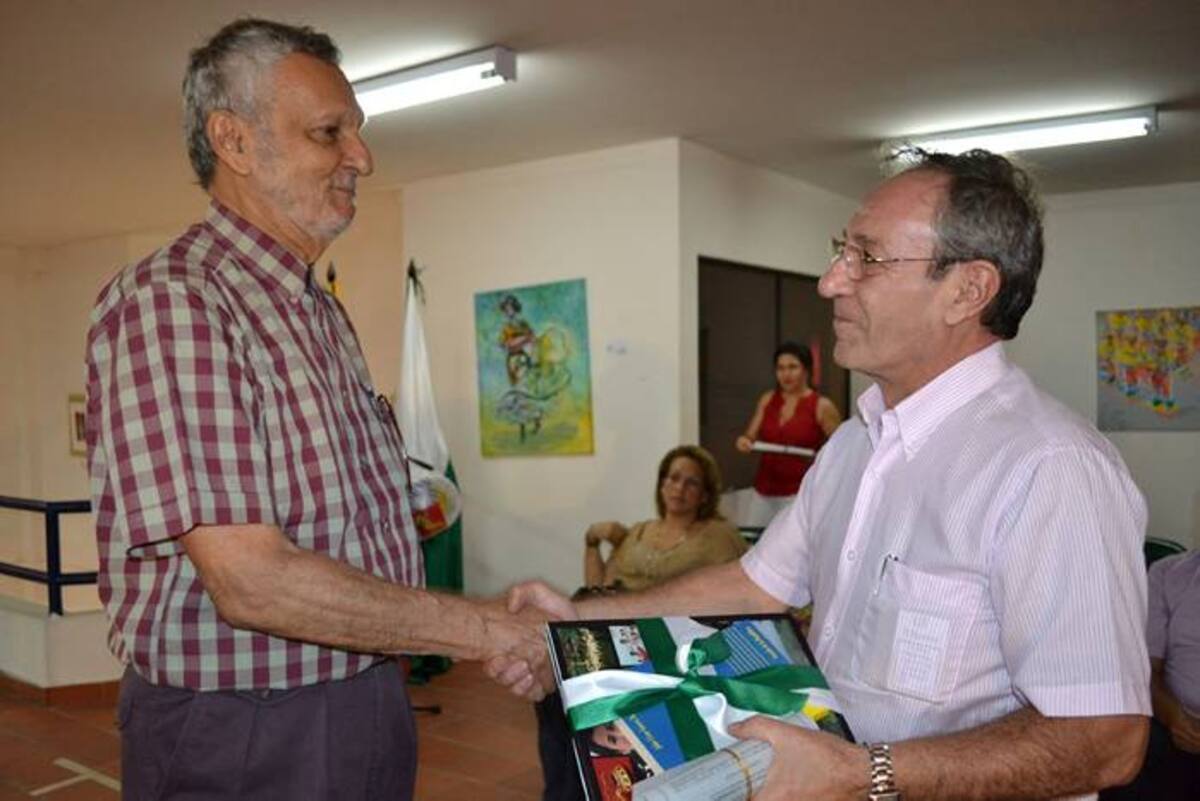 El gobernador de Sucre, Julio Guerra Tulena, declaró Huésped de Honor al Embajador de Palestina, Imad Nabil Jadaa. CORTESÍA
