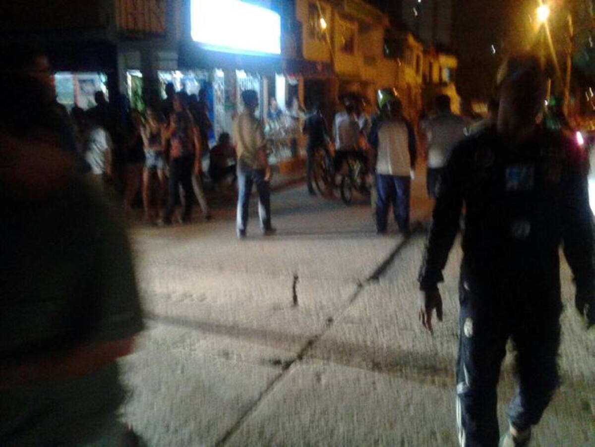 Protestas en San Pedro.