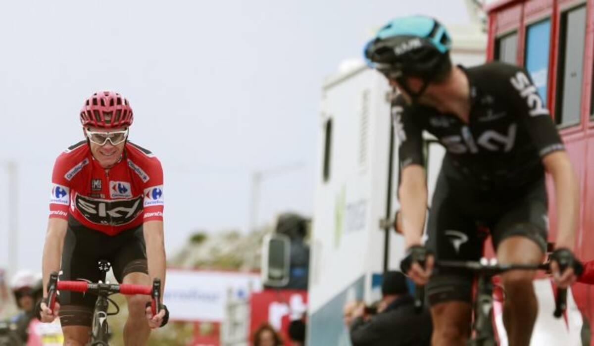 Chris Froome. EFE Javier Lizon