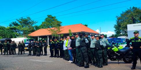 Más de 1200 uniformados garantizarán la seguridad en la noche de velitas