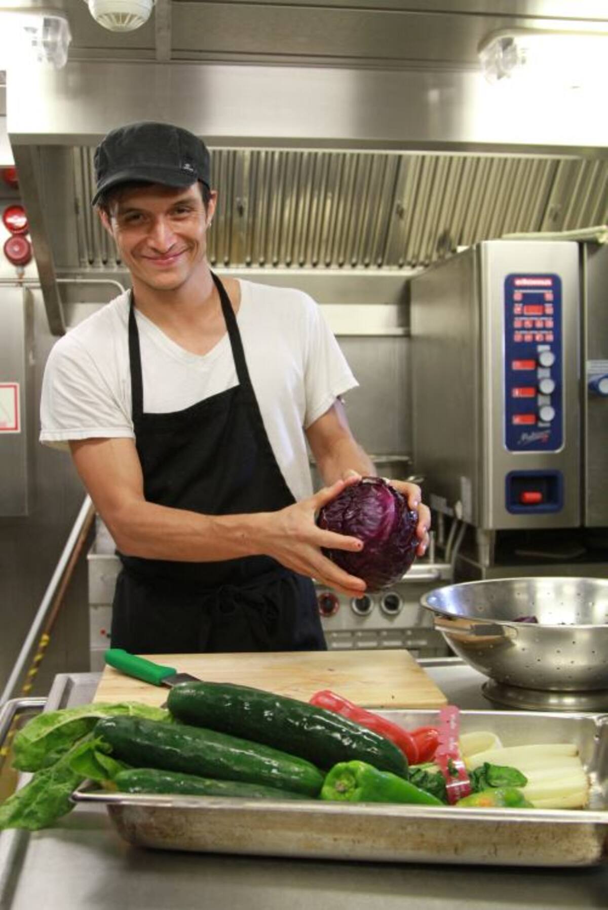 Daniel Bravo, chef de la embarcación.