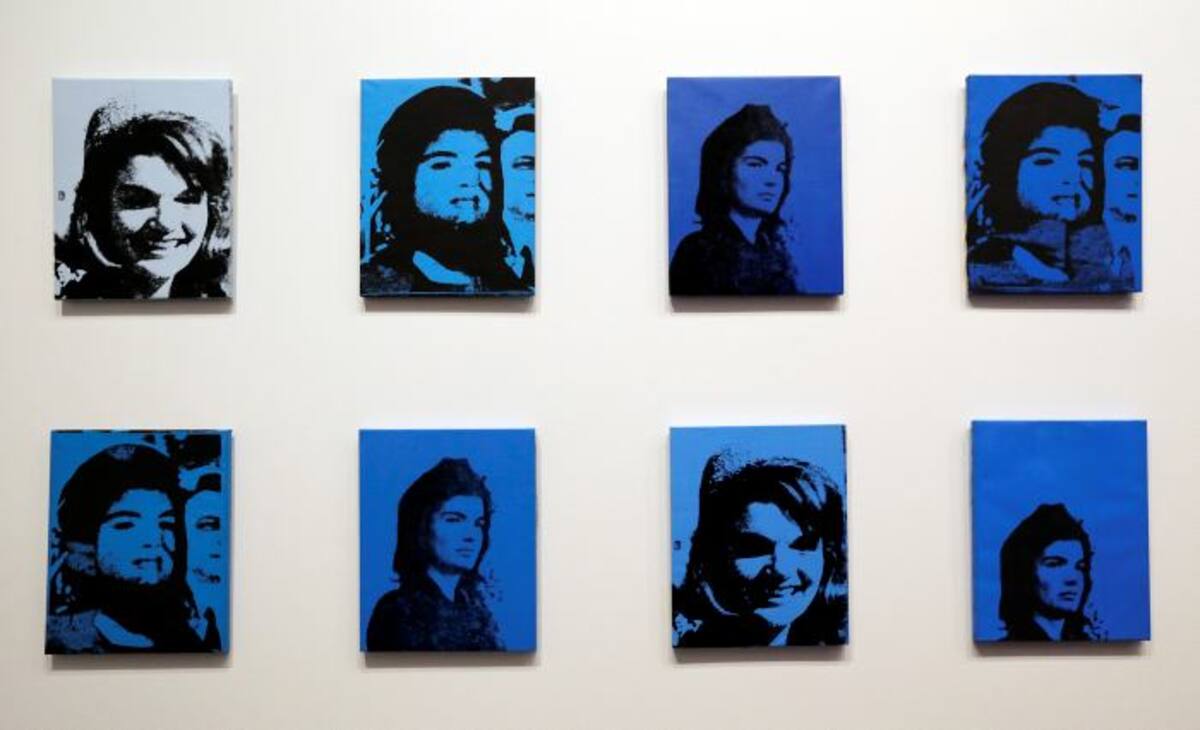 "Jackie" una de las obras de Andy Warhol. AP Chris O'Meara