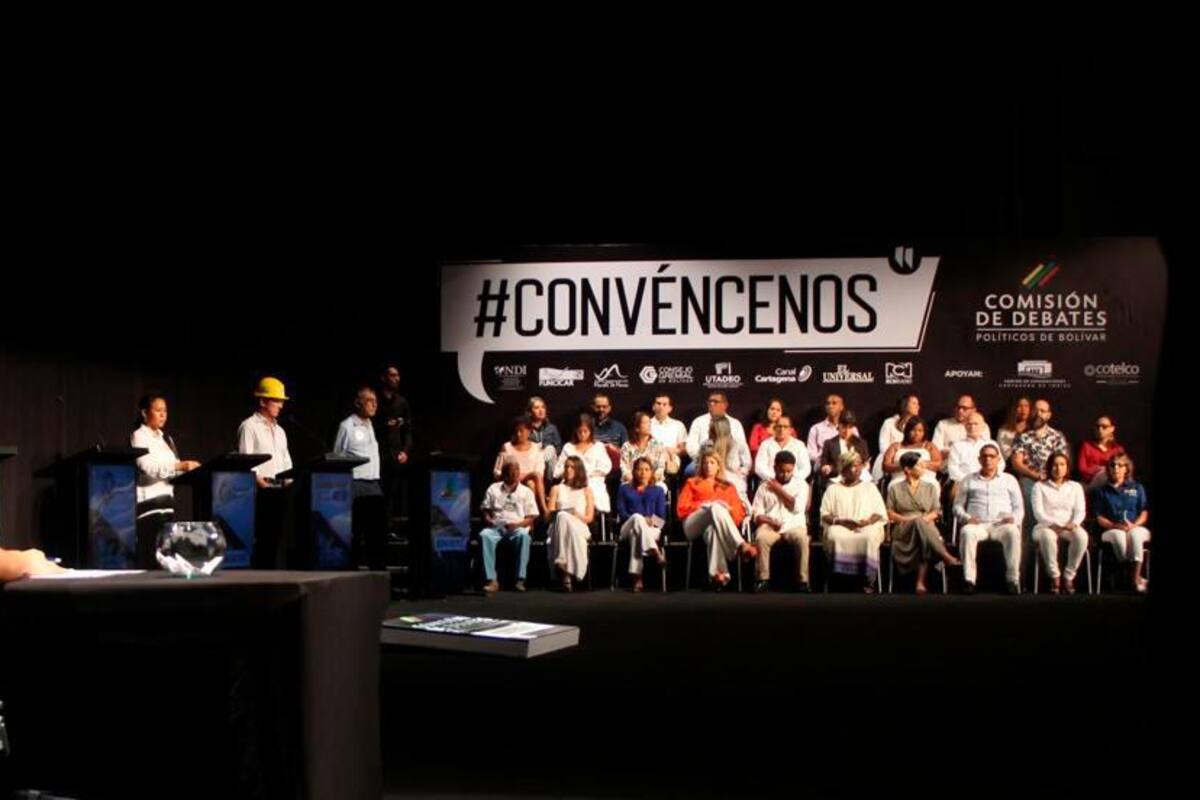 ¡Prográmate! Así será el debate de candidatos a la Alcaldía de Cartagena