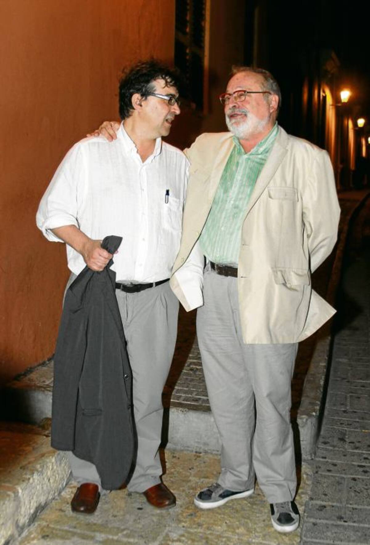Javier Cercas y Fernando Savater. fotos Maruja Parra/El Universal/